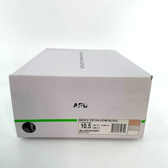 APL Men's Blush Ivory TechLoom Bliss Sneakers Size 10.5 - Picture 2 of 8